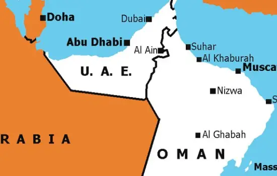 مرز عمان و دبی