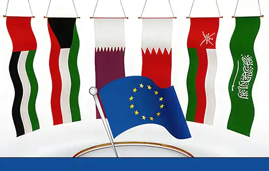 دیدار وزیر امور خارجه عمان با جمعی از همتایان کشورهای اتحادیه اروپا و شورای همکاری خلیج فارس