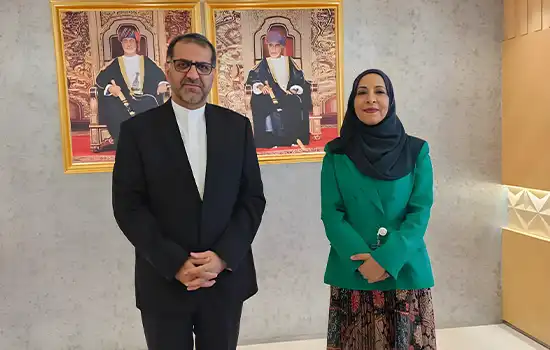 iran ambassador oman education minister meeting