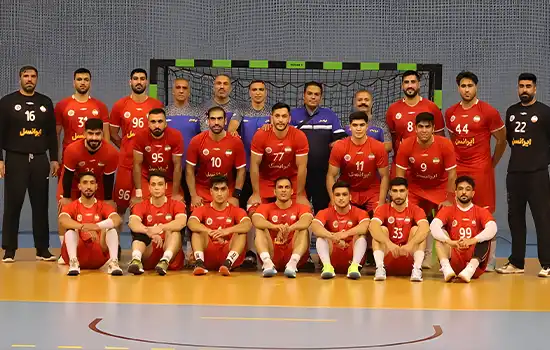 iran national handball team in oman training camp