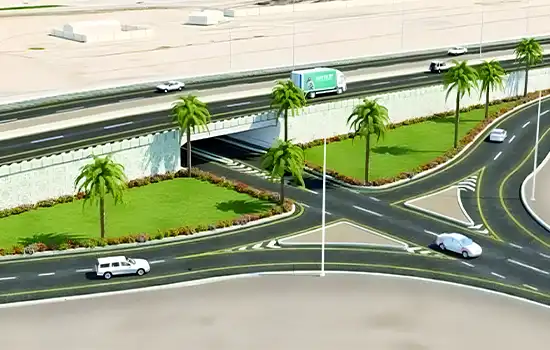 پروژه‌های جدید جاده‌ای در مسقط برای تسهیل جریان ترافیک