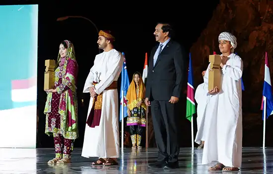 افتتاحیه جام جهانی هاکی عمان ۲۰۲۴ با حضور ولیعهد ذی‌یزن