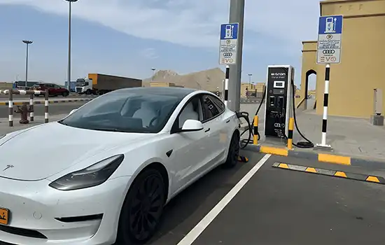 encourage adoption electric vehicles in oman