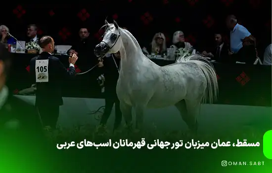مسقط، عمان میزبان تور جهانی قهرمانان اسب‌های عربی